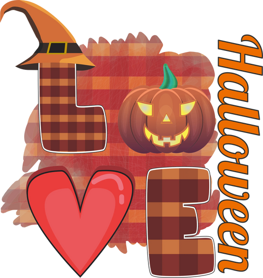 HW13 - Love Halloween, DTF Transfer, Apparel & Accessories, Ace DTF