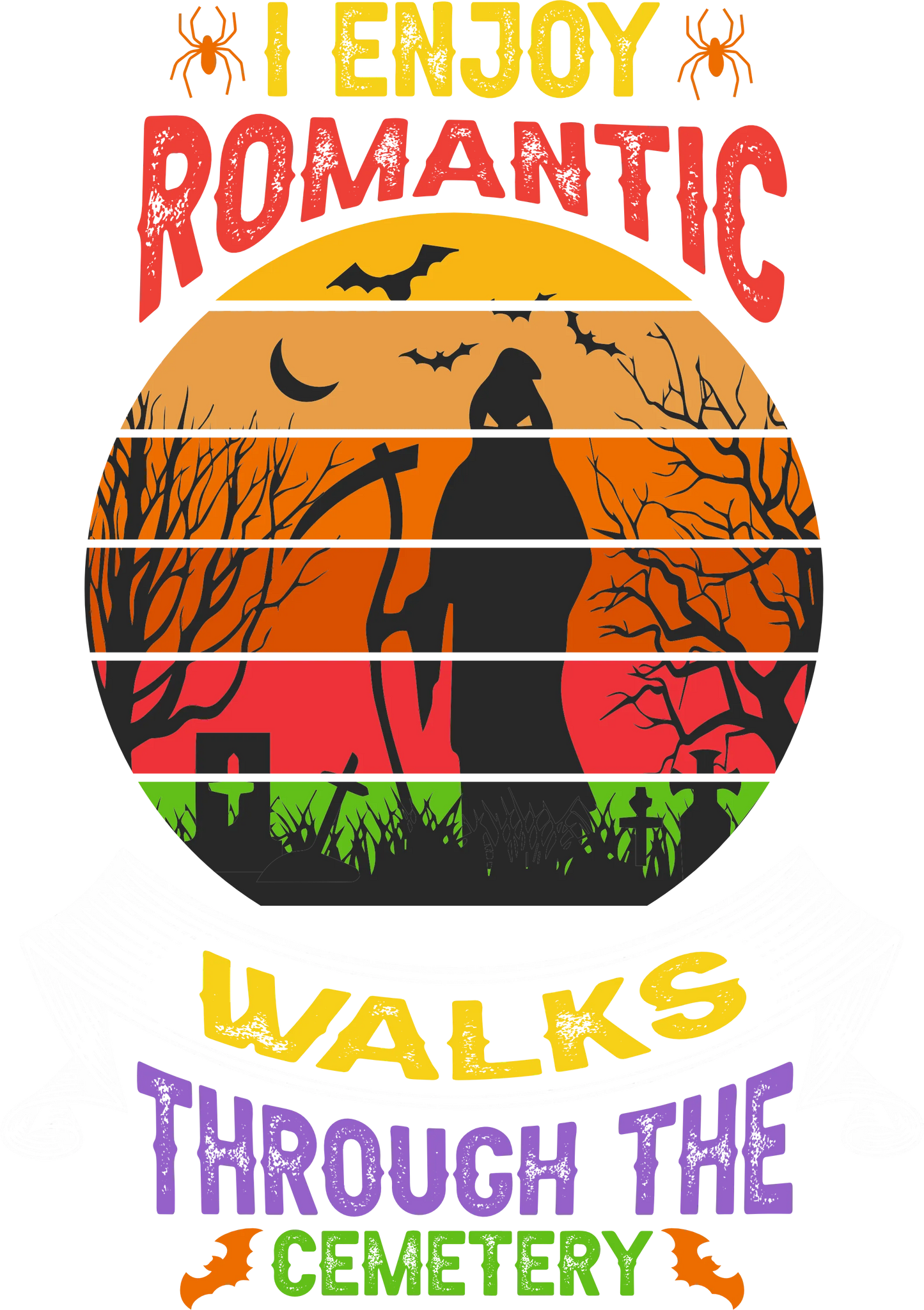 HW9 - Romantic Walks Thru the Cemetary, DTF Transfer, Apparel & Accessories, Ace DTF