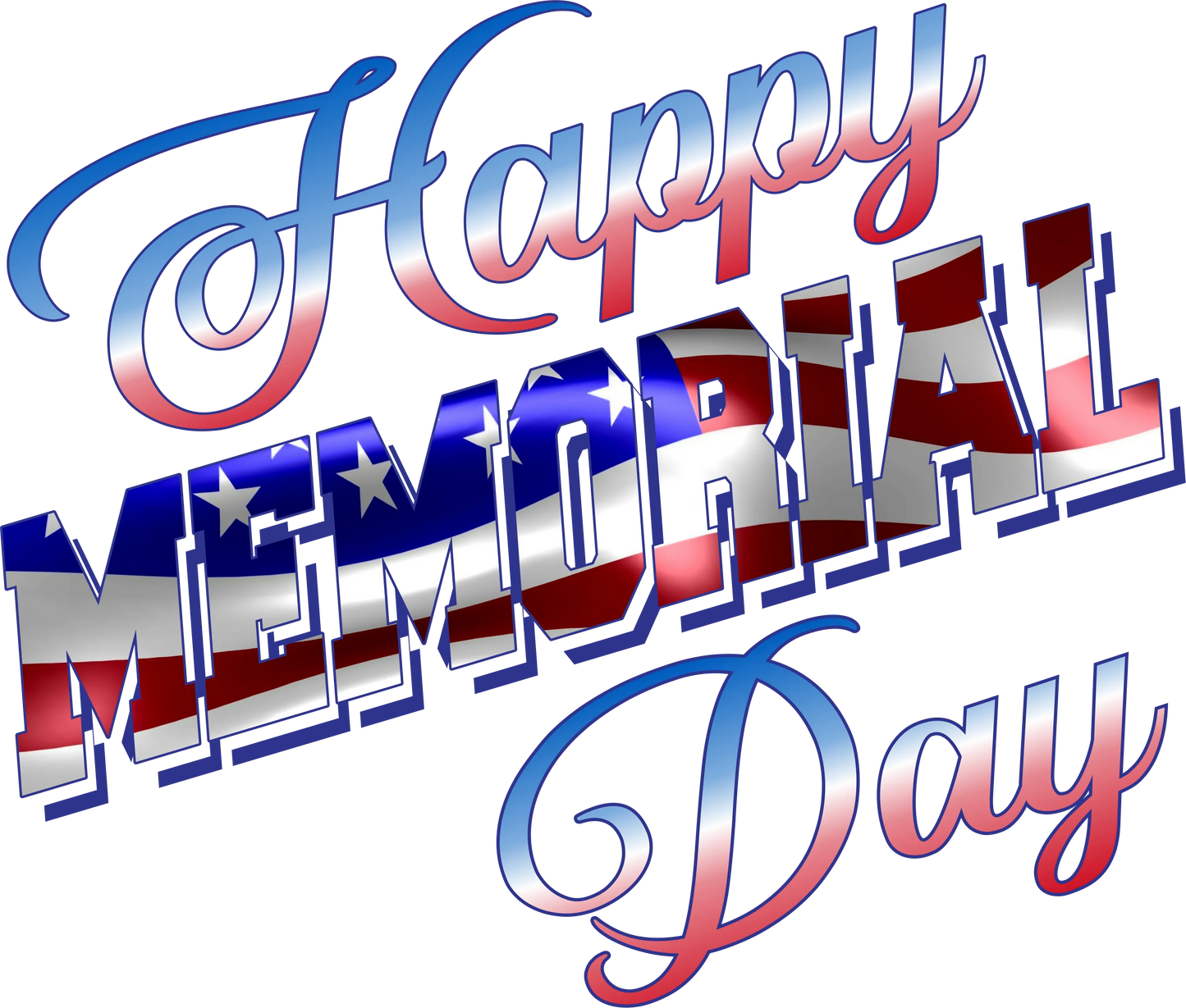 MD8 - Happy Memorial Day, DTF Transfer, Apparel & Accessories, Ace DTF
