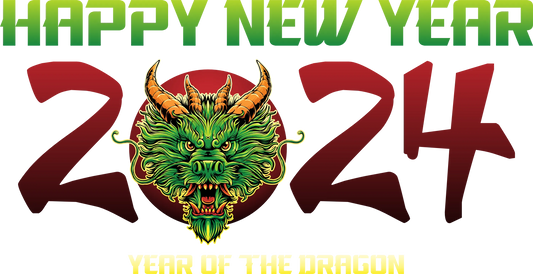 NY24-7 YEAR OF THE DRAGON, DTF Transfer, Apparel & Accessories, Ace DTF