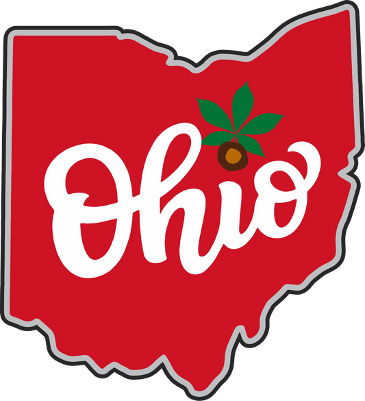 OSU11 - Script Ohio in State, DTF Transfer, Apparel & Accessories, Ace DTF