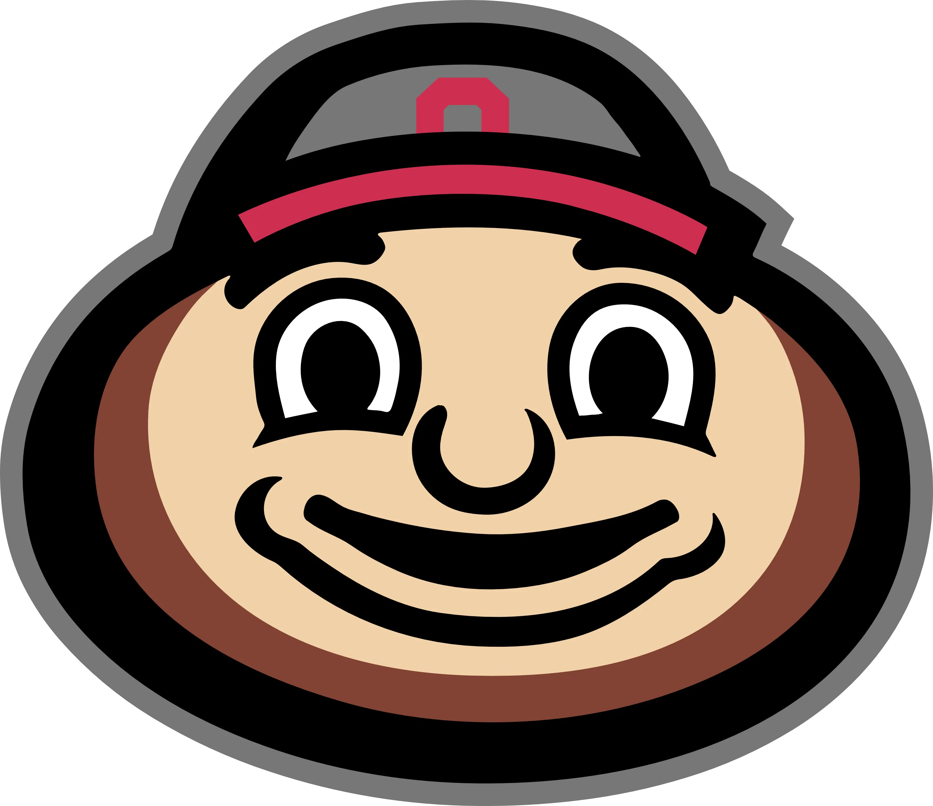 OSU12 - Brutus Head – Ace DTF