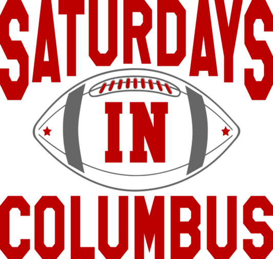 OSU8 - Saturdays in Columbus, DTF Transfer, Apparel & Accessories, Ace DTF