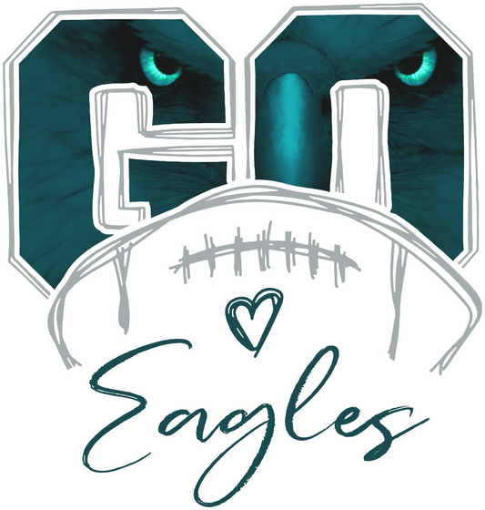 SB 3  - "Go Eagles" DTF Transfer, DTF Transfer, Apparel & Accessories, Ace DTF