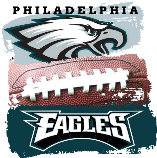 SB 4  - "Eagles Stacked" DTF Transfer, DTF Transfer, Apparel & Accessories, Ace DTF