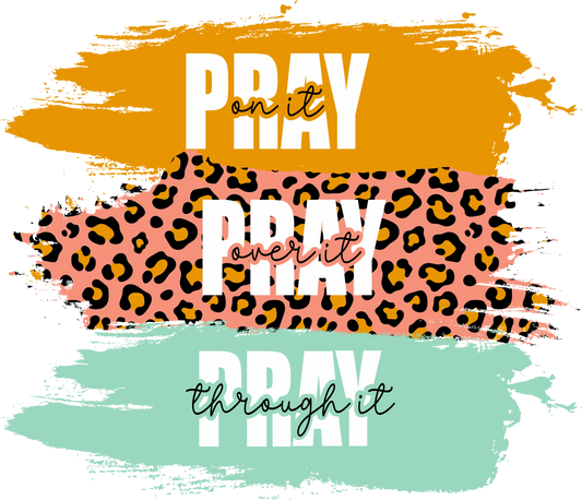 SEF 22  - "Pray Pray Pray" DTF Transfer, DTF Transfer, Apparel & Accessories, Ace DTF