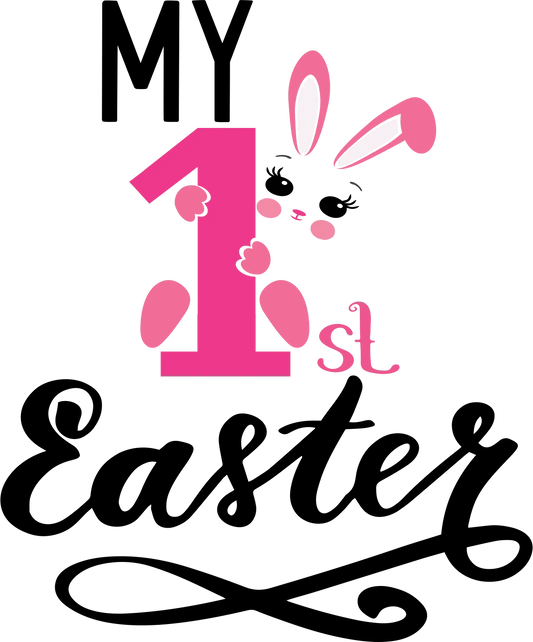 SEF 9  - "My 1st Easter" DTF Transfer, DTF Transfer, Apparel & Accessories, Ace DTF