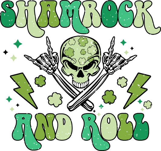 SP16 - "Shamrock and Roll" DTF Transfer