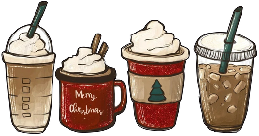 W22-13 -Starbucks Christmas, DTF Transfer, Apparel & Accessories, Ace DTF