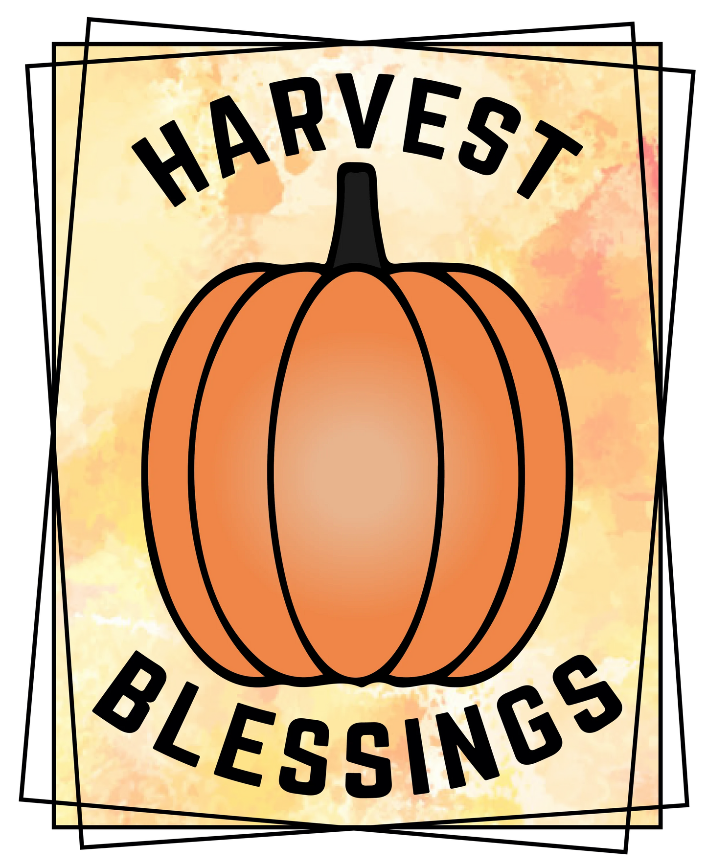 TA24 Harvest Blessings, DTF Transfer, Apparel & Accessories, Ace DTF