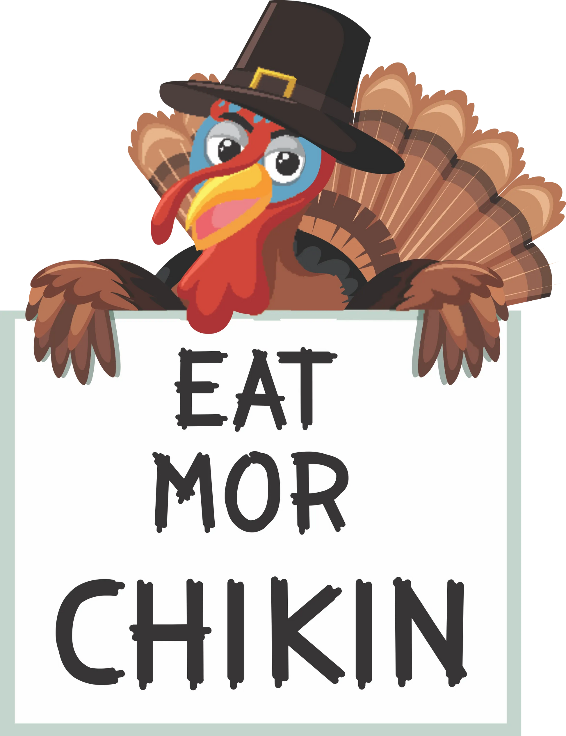 TA33 Eat Mor Chikin, DTF Transfer, Apparel & Accessories, Ace DTF