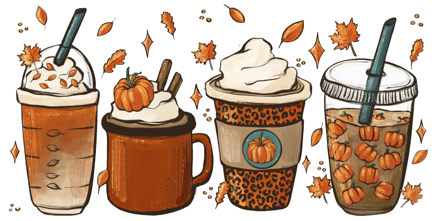 TA7 Pumpkin Spice Latte, DTF Transfer, Apparel & Accessories, Ace DTF
