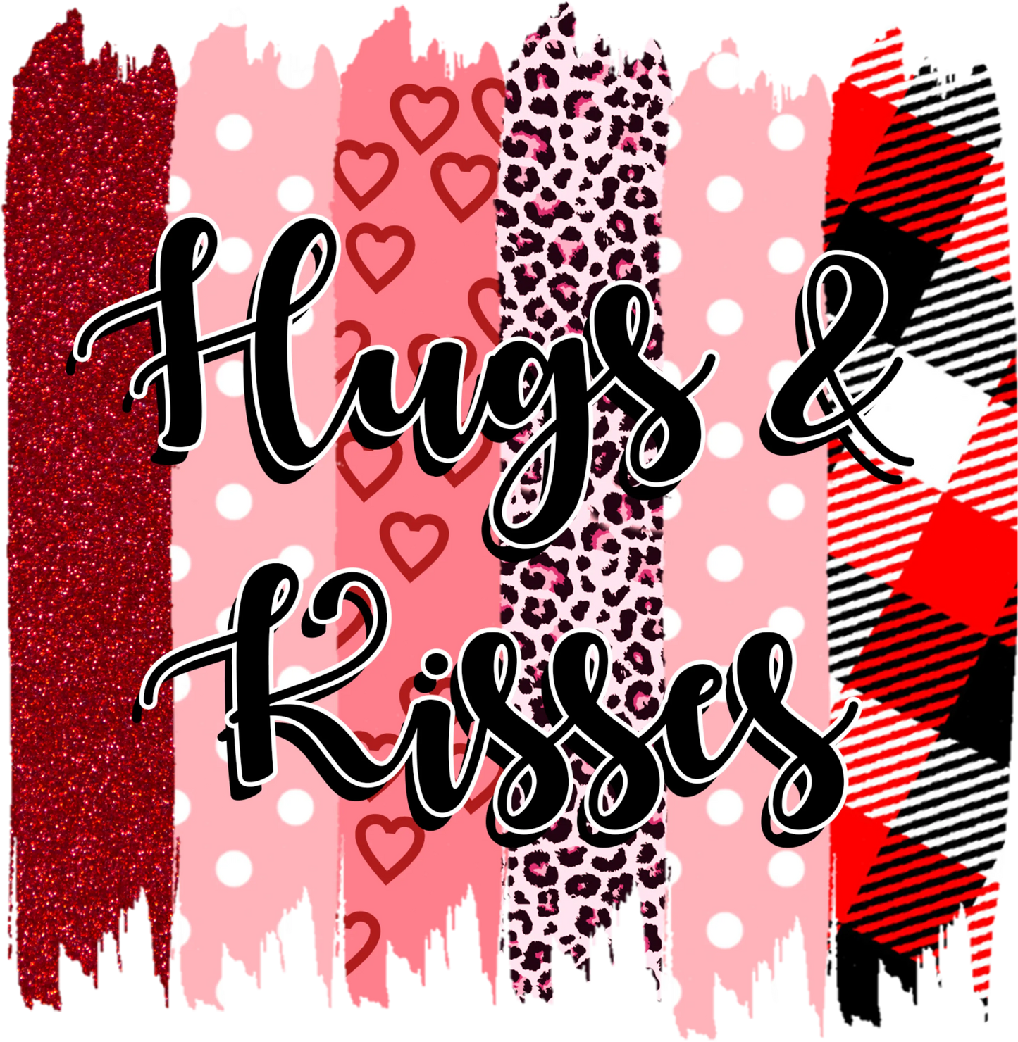 V22 - "Hugs & Kisses" DTF Transfer