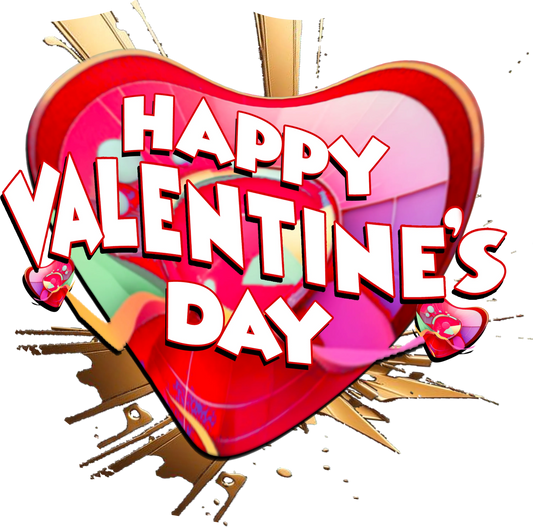 V51 - Happy Valentines Day 2, DTF Transfer, Apparel & Accessories, Ace DTF