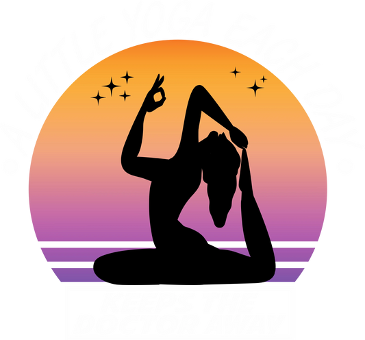 WO7 - Little Yoga, DTF Transfer, Apparel & Accessories, Ace DTF
