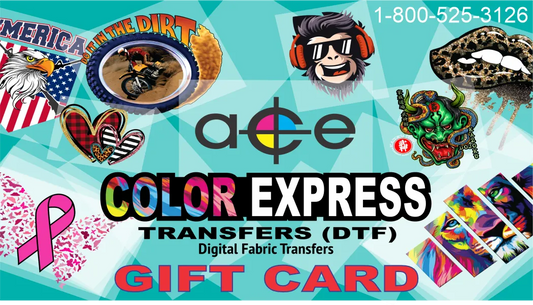 Ace DTF Gift Card, Gift Card, Gift Cards, Ace DTF